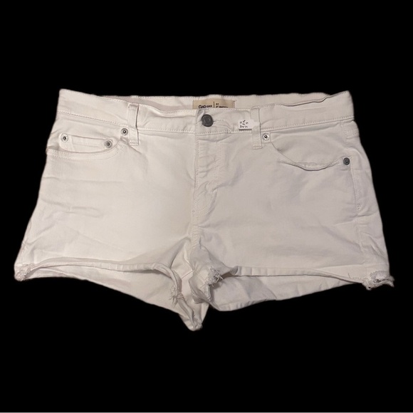 Gap white shorts denim size 27 - Picture 2 of 8
